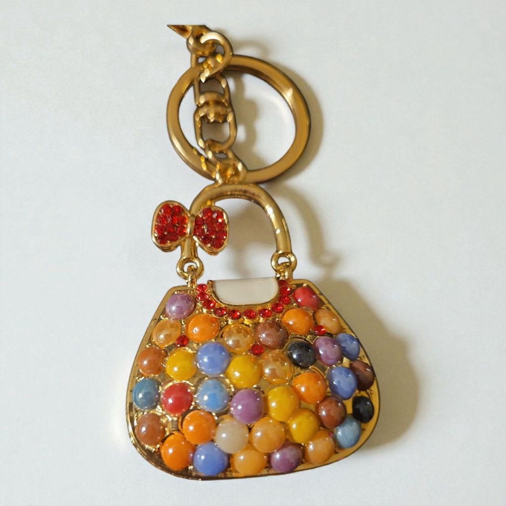 Purse Keychain Multicolor